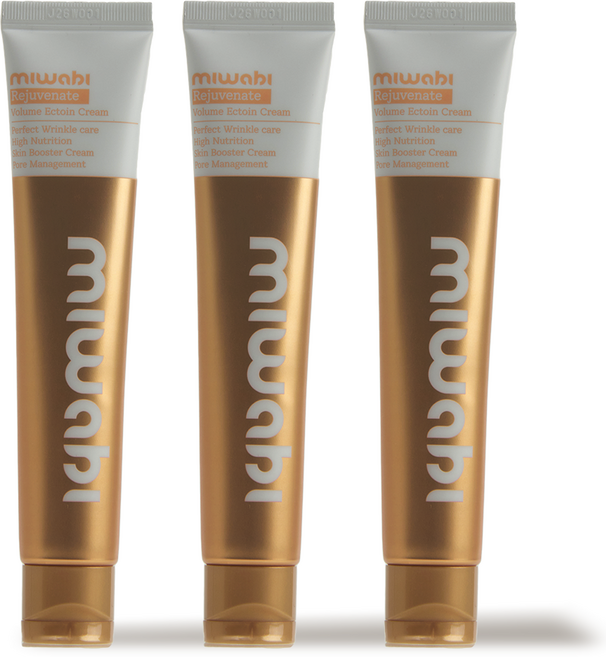 미와비 팔자주름 눈가주름 리프팅 탄력 수분 보습 콜라겐 EGF 리페어 크림, 3개, 50ml