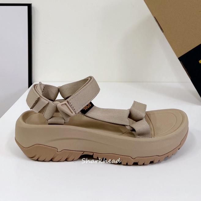 Teva Hurricane XLT2 厚底 涼鞋 奶茶色 灰白色 焦糖色 全黑色 織帶羅馬涼鞋, 奶茶,25