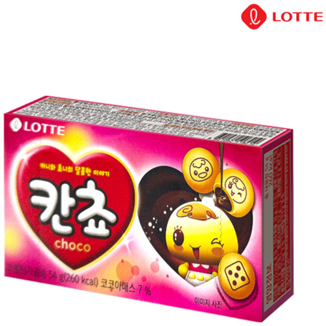 롯데 칸쵸 54g x 8개