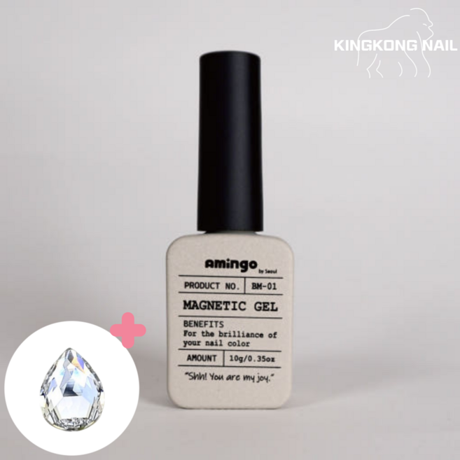 아밍고 마그네틱 자석젤 10g 단품, 정품스와 1개 랜덤증정, 마그네틱 자석젤10g, 1개