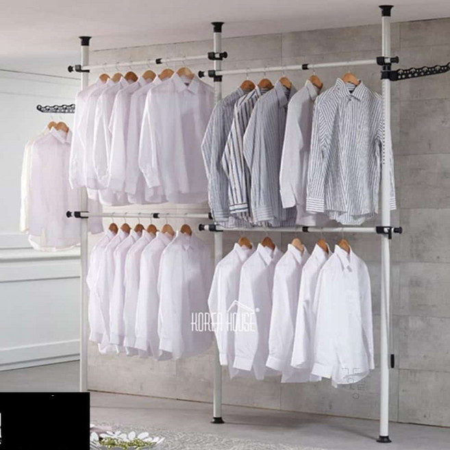 랄잇 고급 4단 행거 고정식천장행거