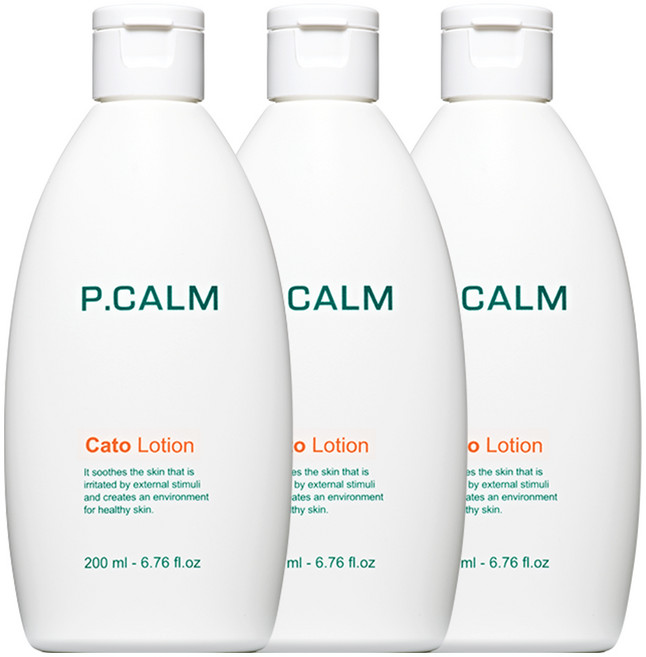 피캄 카토 모이스쳐 올인원 수딩 로션(페이셜/바디 겸용), 200ml, 3개