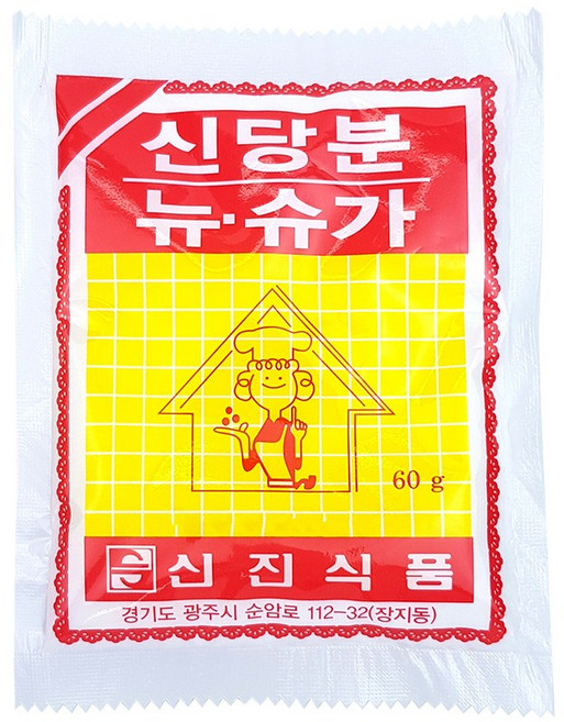 한지붕 신진식품 신당분 뉴슈가, 60g, 10개