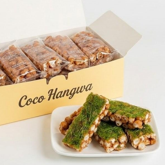 코코한과 수제 제주 감귤청 감태 오란다 말랑바삭, 20g, 12개