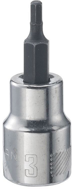 장인 육각 비트 드라이브 소켓 CMMT13003 3MM 드라이버 미터법 8인치, 1개