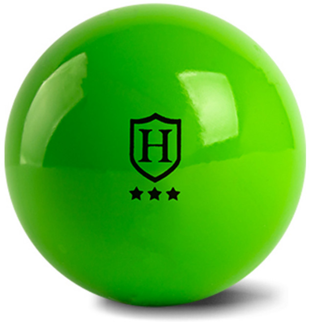 히토미 혼마 3피스 고광택 파크골프공, 그린, 1개