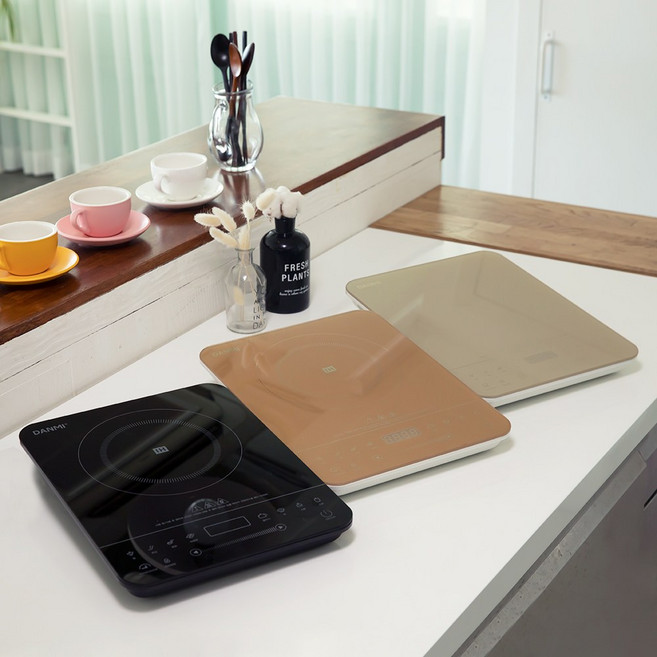 단미 1구 인덕션 전기레인지, IN01 로즈골드