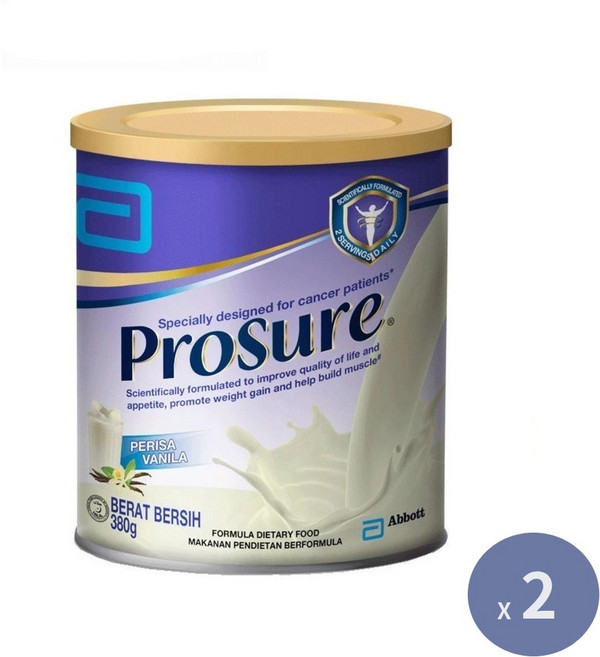 프로슈어 Prosure 환자영양식 암환자 체중유지 조절, 2개, 380g