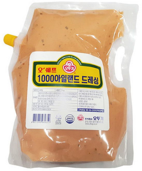 1000아일랜드드레싱 2kg, 1개