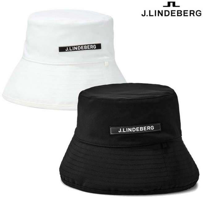 제이린드버그 리버서블 와이드 브림 버킷, 블랙, 1개