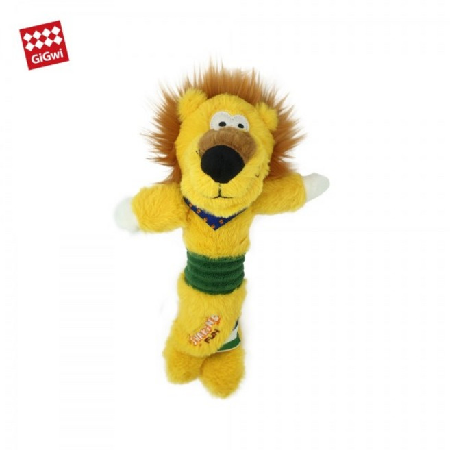 기그위 강아지장난감 쉐이킹 펀 플러쉬 라이언