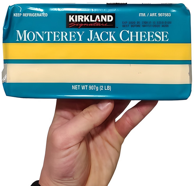 커클랜드 코스트코 몬테리잭 치즈 907g, 1개