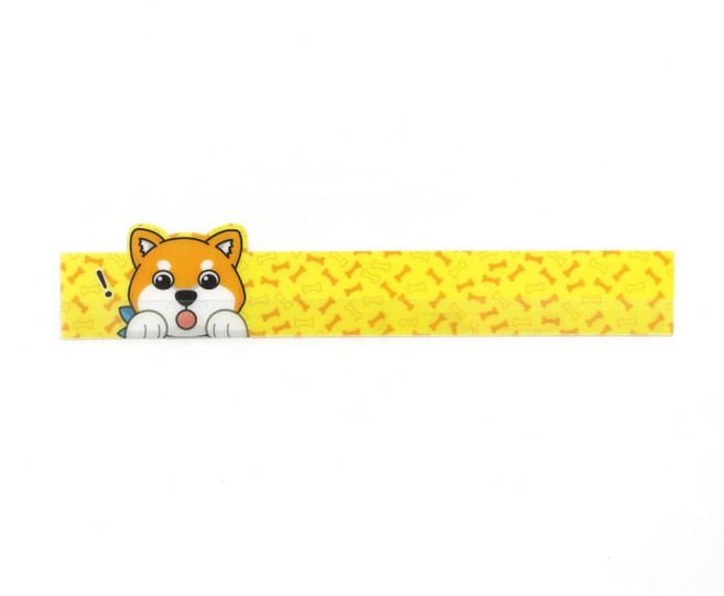 螢幕留言備忘板-柴犬米路 留言卡 記事板 標示夾 便條紙便利貼 歐士OSHI, 1個, 米路A款
