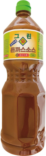 강산식품 그린 돈까스 소스 2kg, 1개