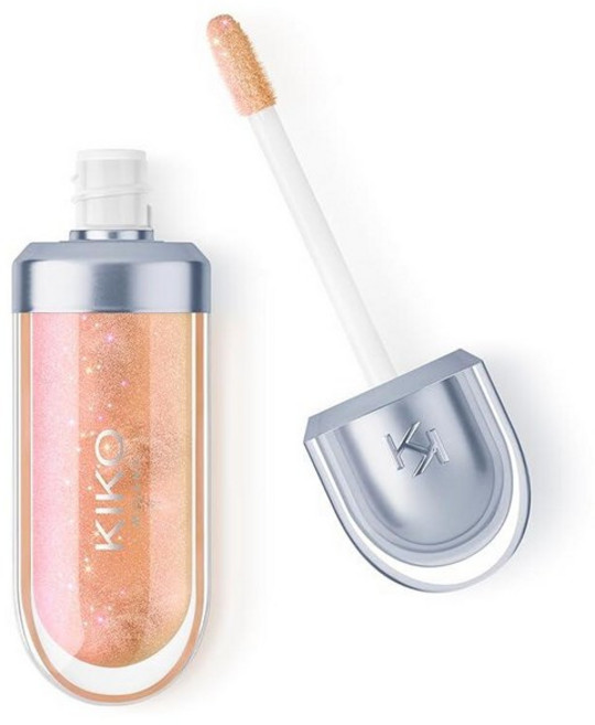 KIKO MILANO Milano 3D 하이드라 립글로스 48 - 한정판 이펙트 모이스처라이징, 49 Rose in the House