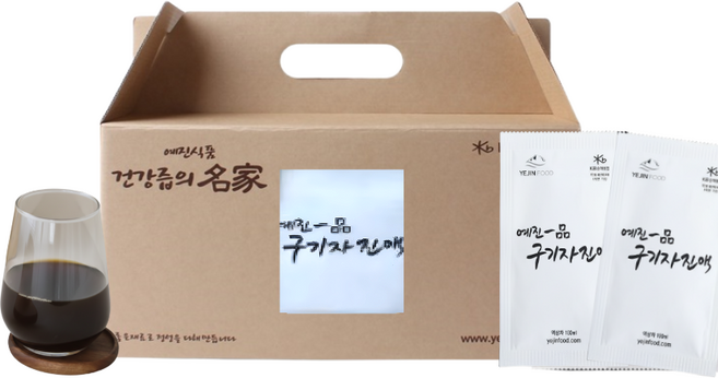 예진식품 구기자즙 국내산 청양구기자 100% 100ml 30포, 30개