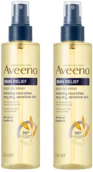 아비노 스킨릴리프 오일 스프레이, 2개, 200ml