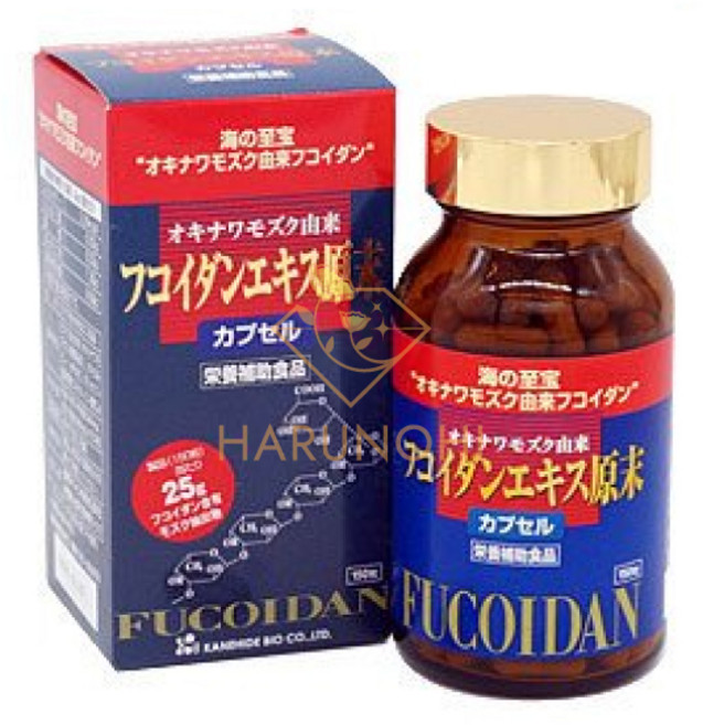 일본 카네히데 오키나와 모즈쿠 후코이단 150캡슐, 1개