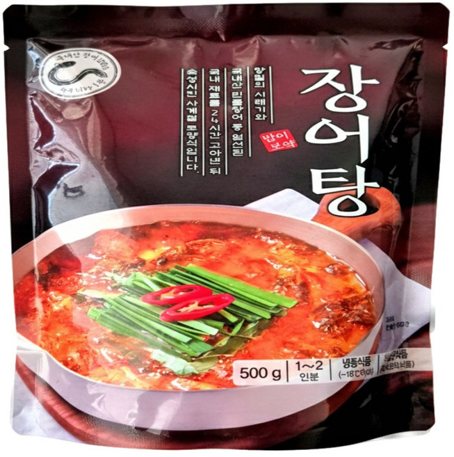 [주수산] 국내산 장어탕, 500g, 4개