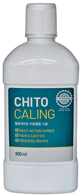 코리아나 웰빙라이프 키토 가글800ml