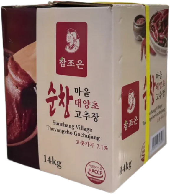 참조은 순창마을 태양초 고추장 14kg, 1개