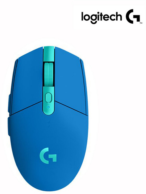 로지텍 G304 LIGHTSPEED 무선 게이밍 마우스(마우스패드 포함), 로지텍 G304 (마우스패드 포함), 블루.