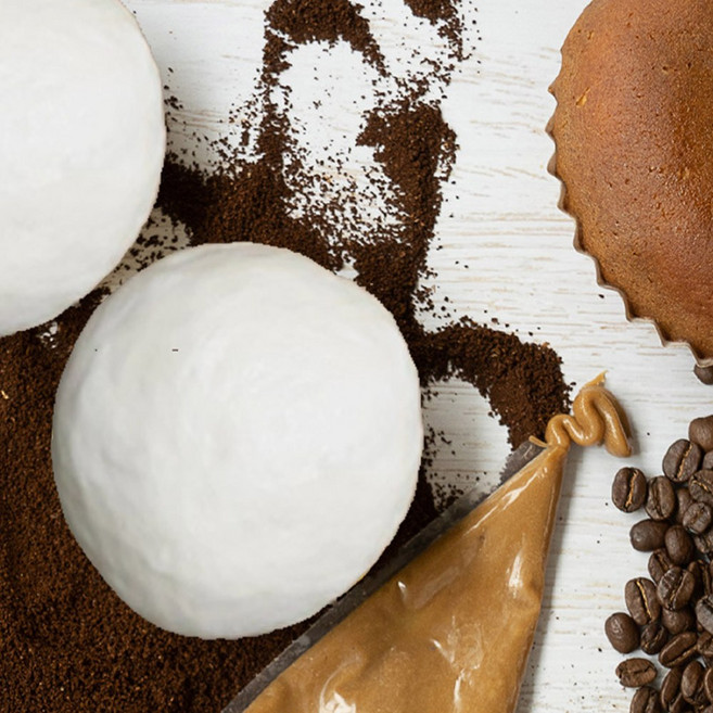 냉동생지 플레인번(커피번)24개 냉동배송, 1개, 1.68kg