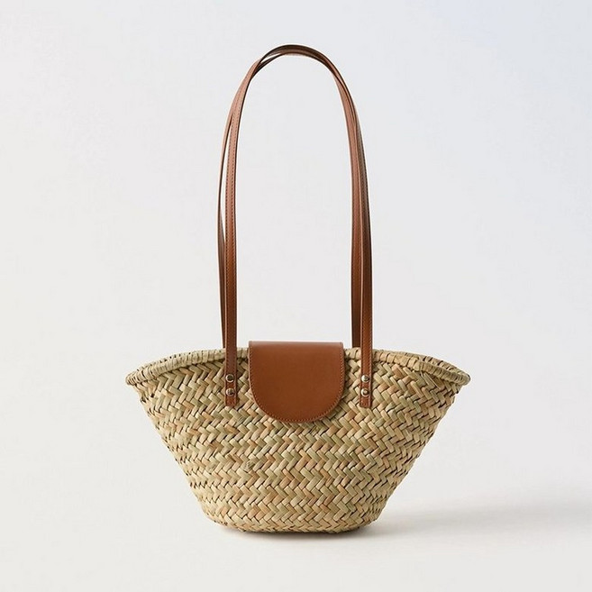 여름가방 백 라피아 라탄 가방 바스켓