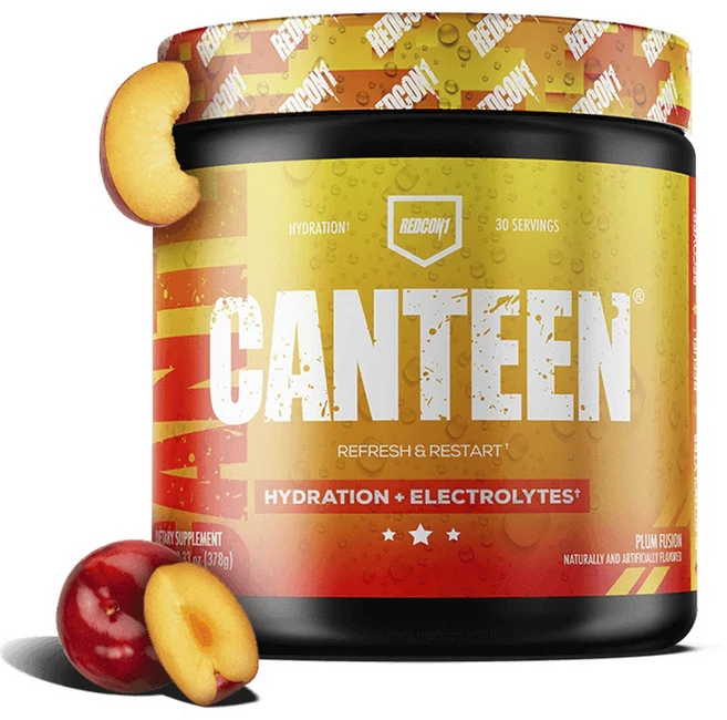 레드콘1 캔틴 하이드레이션 + 전해질 플럼 퓨전, 378g, 1개 - 쿠팡