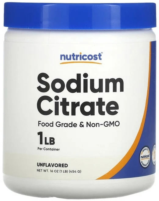 Nutricost 소듐시트레이트 무맛 454g(16oz) NCS-67288, 1, 454g - 쿠팡