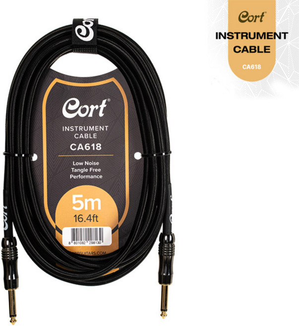 Cort 콜트 5m 기타 케이블 CA618