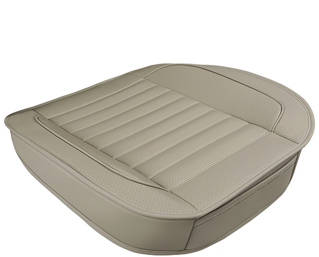 리버폭스 차량용 숯 풀커버 방석, 그레이, 1개