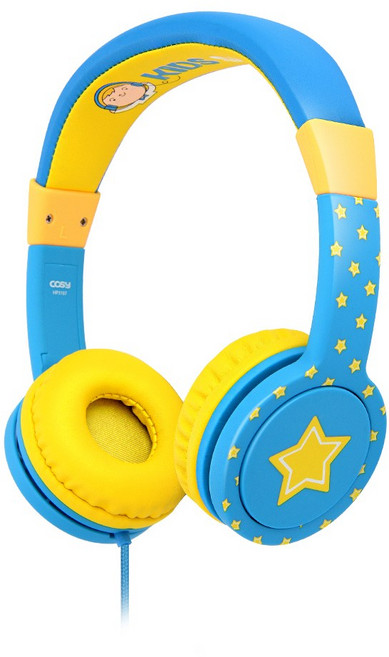 코시 아동용 롤리 청력보호 헤드폰, HP3197, 블루