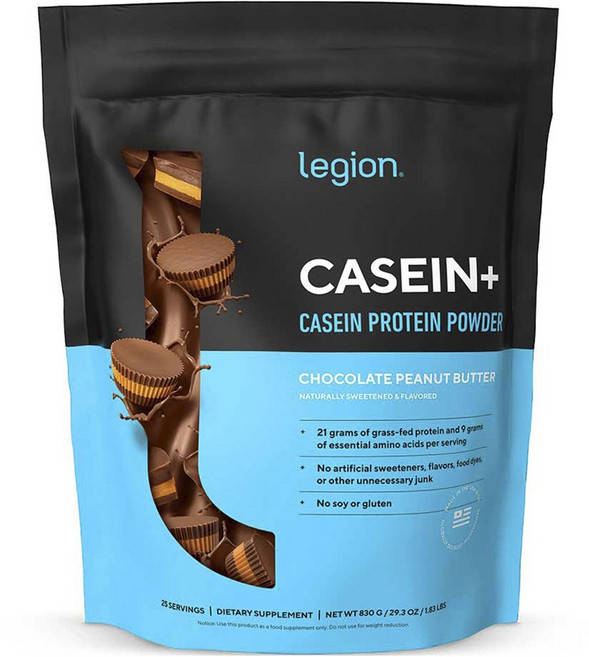 리전 카제인+ 프로틴 파우더 초콜릿 피넛 버터, 830g, 1개