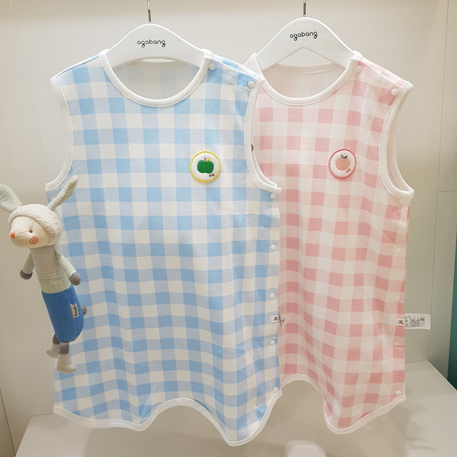 아가방 봄 30% 베이비페어! 잠잘때도 이쁘게 귀욥게 유아 수면조끼 산뜻한 컬러도 이쁜데 보들보들 무형광 소재도 수면조끼! 실내복 처럼 입어도 좋아요