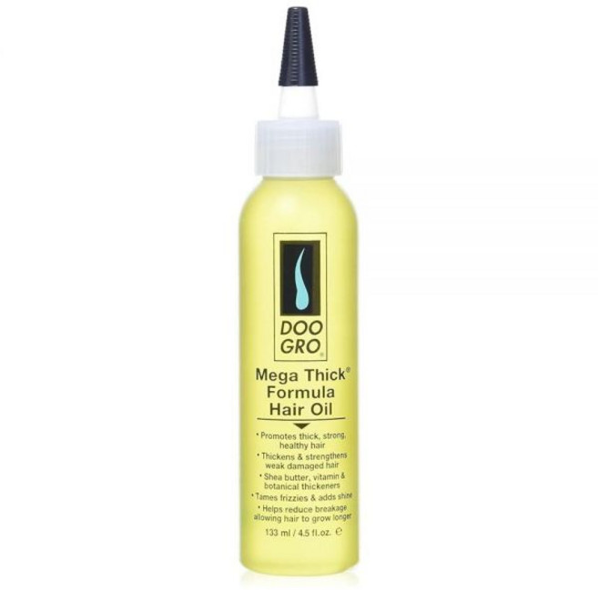 DOO GRO Mega Thick 헤어 오일 127.6g4.5온스 141610, 133ml, 1
