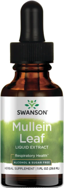 스완슨 뮬레인 리프 리퀴드 추출물, 1개, 29.6ml - 쿠팡