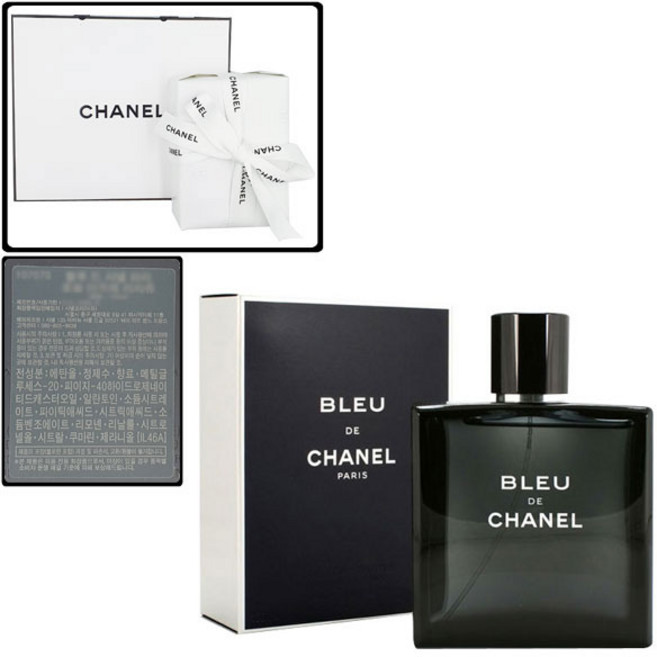 샤넬 블루 드 샤넬 스프레이 오 드 뚜왈렛, 100ml, 1개