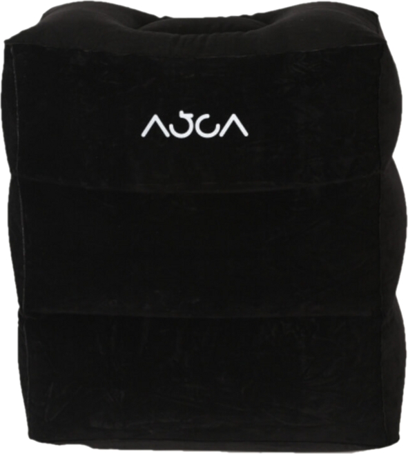 삼삼쿠션 3단 발받침대 발쿠션, 블랙