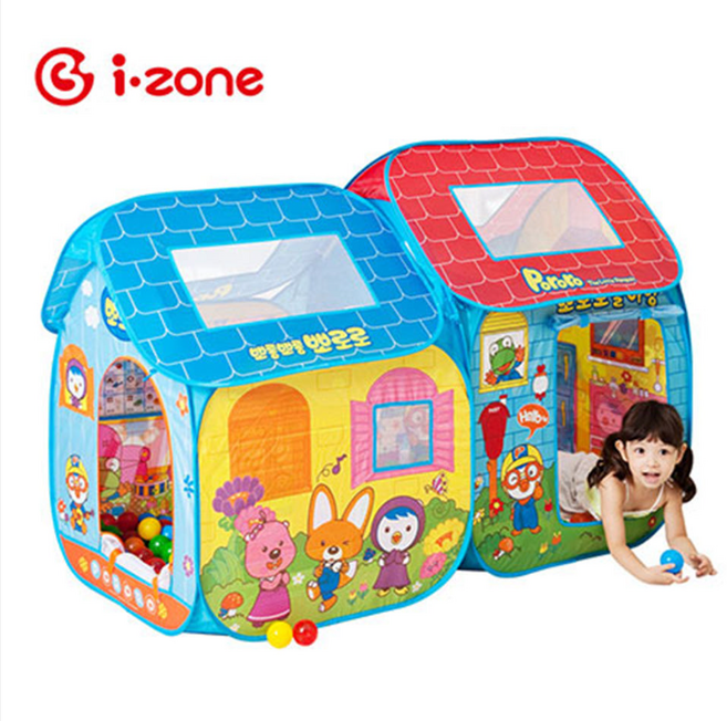 아이존 뽀로로 더블하우스 볼텐트(볼100개)포함 볼풀장세트 집, 다양