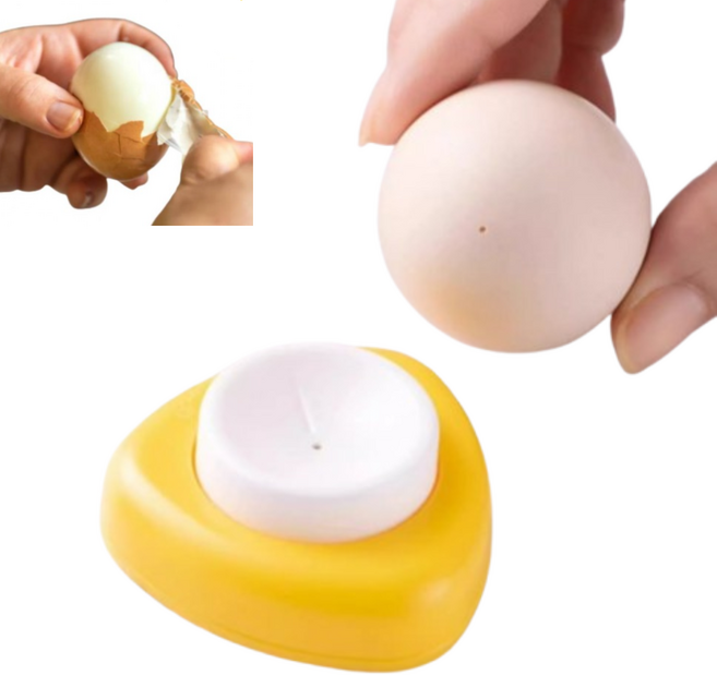계란 구멍뚫기 에그펀치 삶기전 껍질 쉽게 까기 기구, 1개