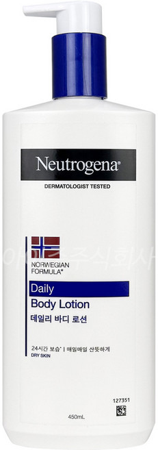 뉴트로지나 데일리 바디 로션, 450ml, 1개