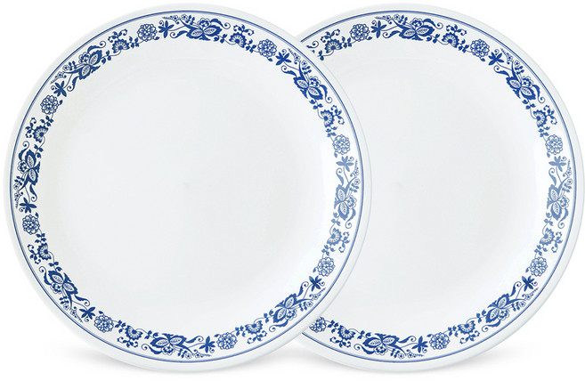 코렐 올드타운블루 원형대접시 2P, 1세트