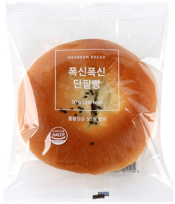 [신라명과] 폭신폭신단팥빵 90g x5봉, 5개