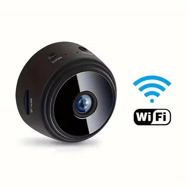 무선 1080P 풀 HD A9 미니 와이파이 카메라 비디오 레코더 감시 보안 기능, 01 No batteries, 1개