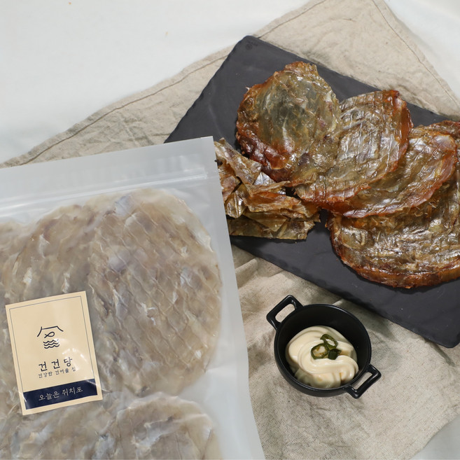 [건건당] 오늘은 쥐포 500g 쥐치포 두툼쥐포 참쥐포, 1개, 대