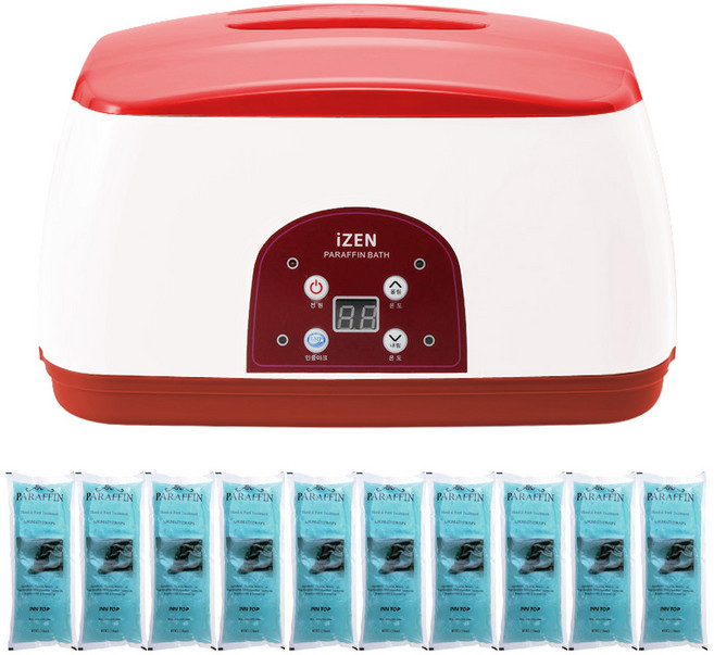 아이젠 파라핀베스 PS-100 + 대용량왁스 10개 세트, 단품, 1세트