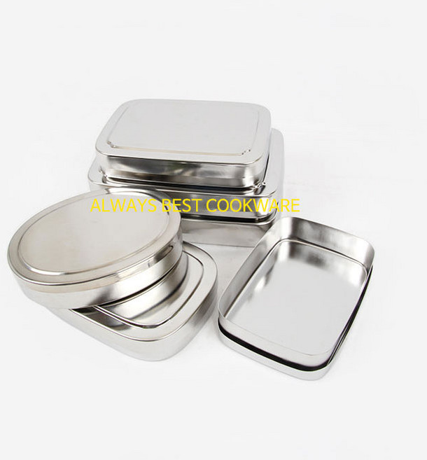 경복아트홈 우야몰 추억의 스텐도시락 27종스텐 밴또 도시락 옛날 양은, 사각-소, 1개