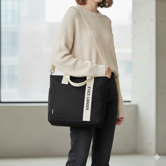 도도가 캔버스백 데일리 토트백