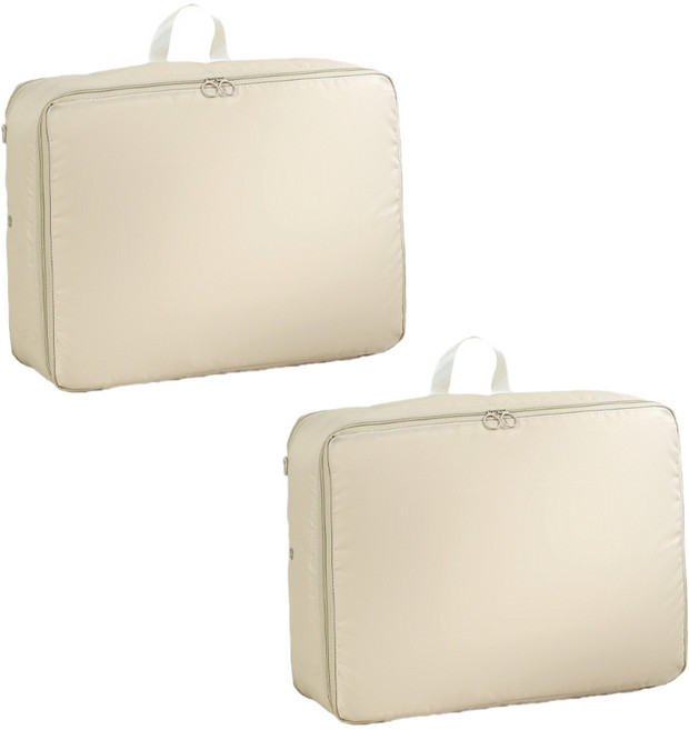 라이프핵 여행용 휴대 압축 보관 가방, 1개입, 2개